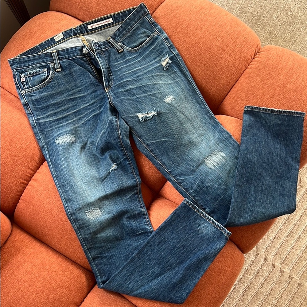 AG Adriano Goldschmied Premiere Skinny Straight Leg Jeans